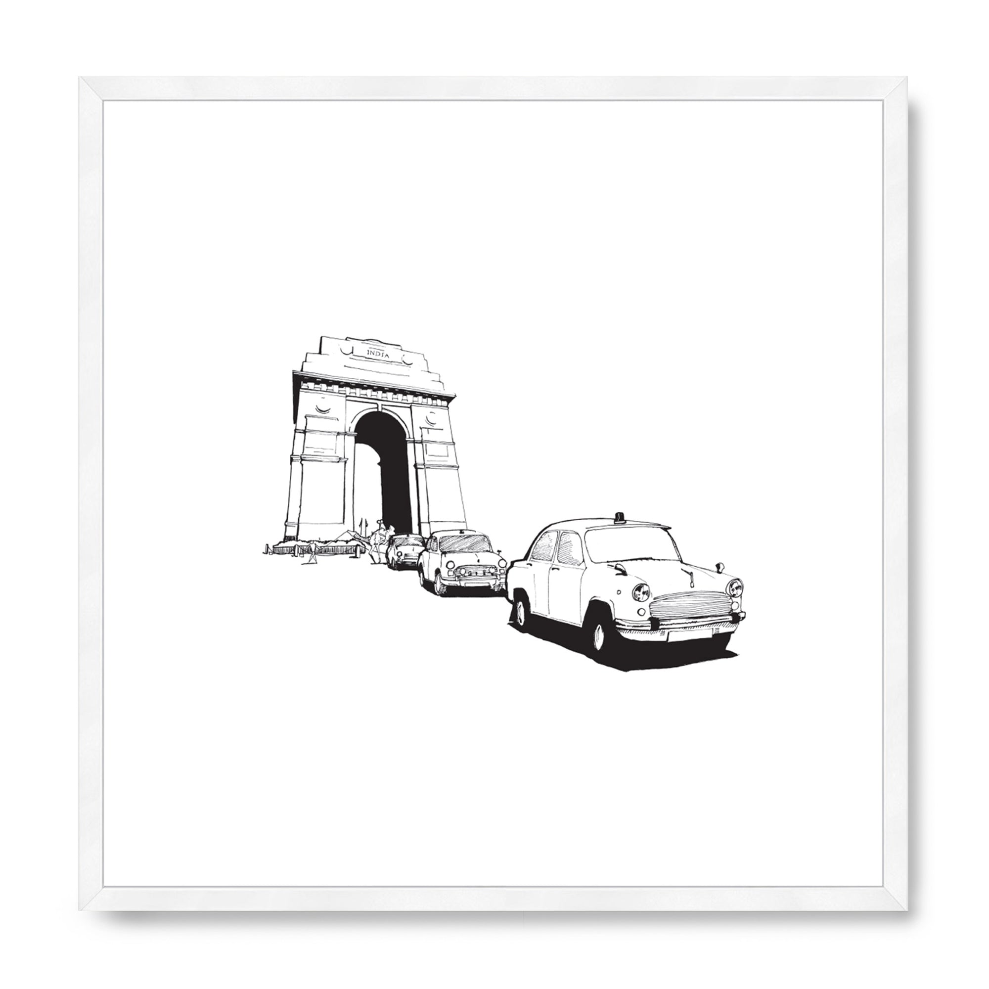 India Gate Paintings for Sale - Fine Art America